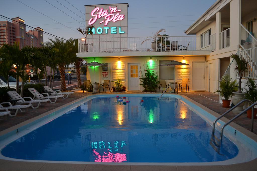 Sta N Pla Motel Клеруотер-Бич Экстерьер фото